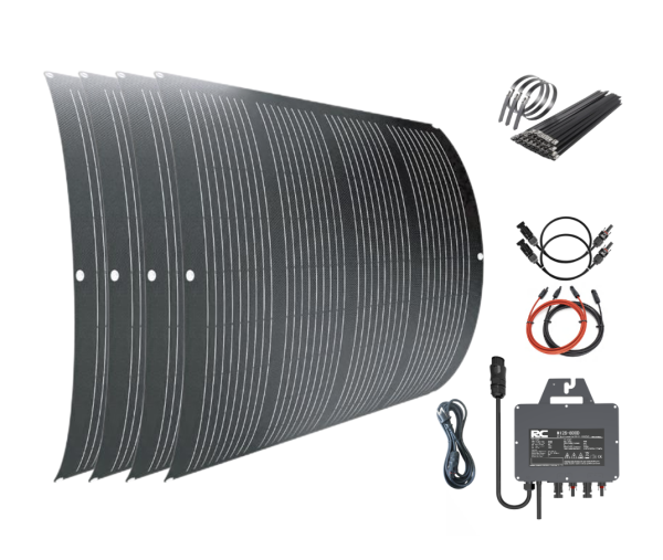 RC Plug & Play Flexiable 800Wp/800W Micro Solar Storage System